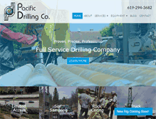Tablet Screenshot of pacdrill.com